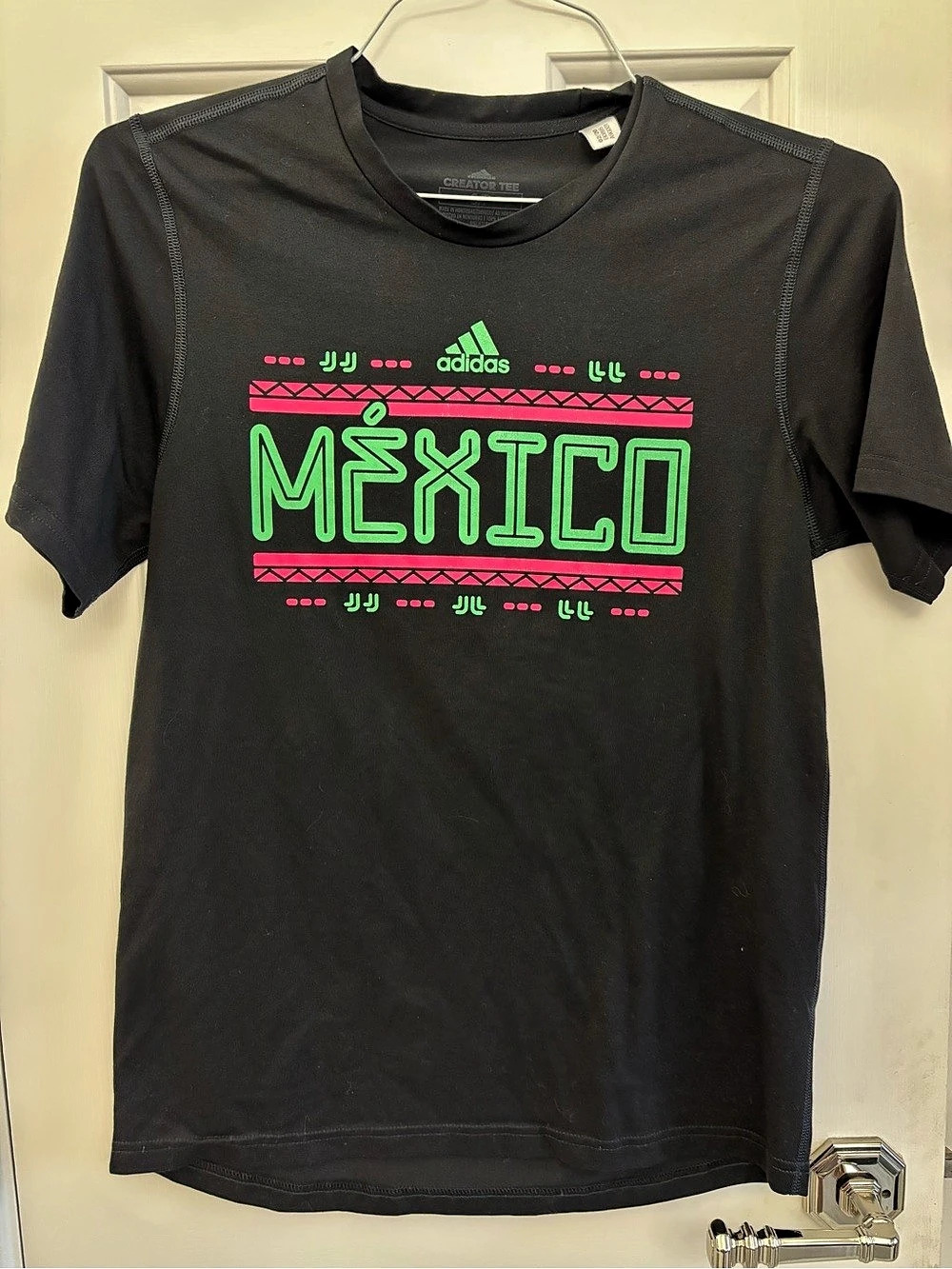 adidas Creator Tee Mexico Graphic Tee Black S/P